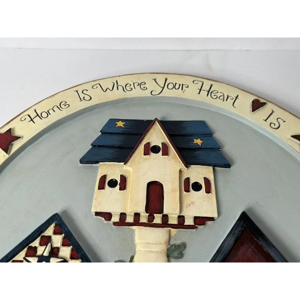 Deb Strain Bird House Home Is Where The Heart Is‎ Garden Stepping Stone Decor